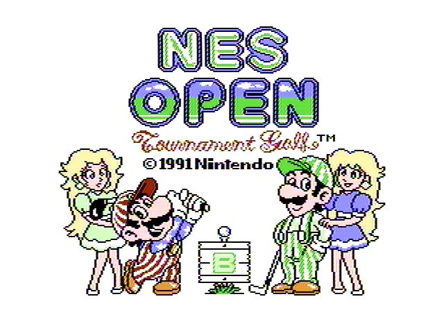 NES Open Tournament Golf screenshot 3 for NES